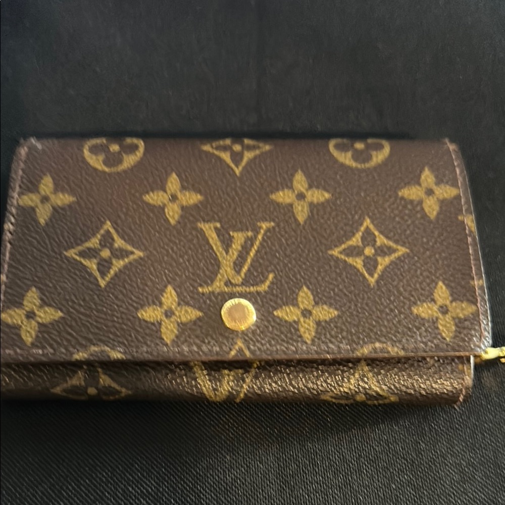 SOLD - Louis Vuitton Brown Monogram Wallet